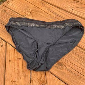 Black Silk Adore Me Panties